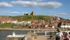 View across the harbour at Whitby 