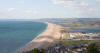 Weymouth and Chesil Beach seen from Portland 