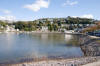 Across the boating lake at Looe