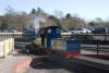 Steam engine Naomi at Exbury Gardens Railway.  