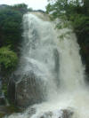 Waterfall beside the Ffestiniog Railway