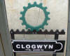 Clogwyn station sign