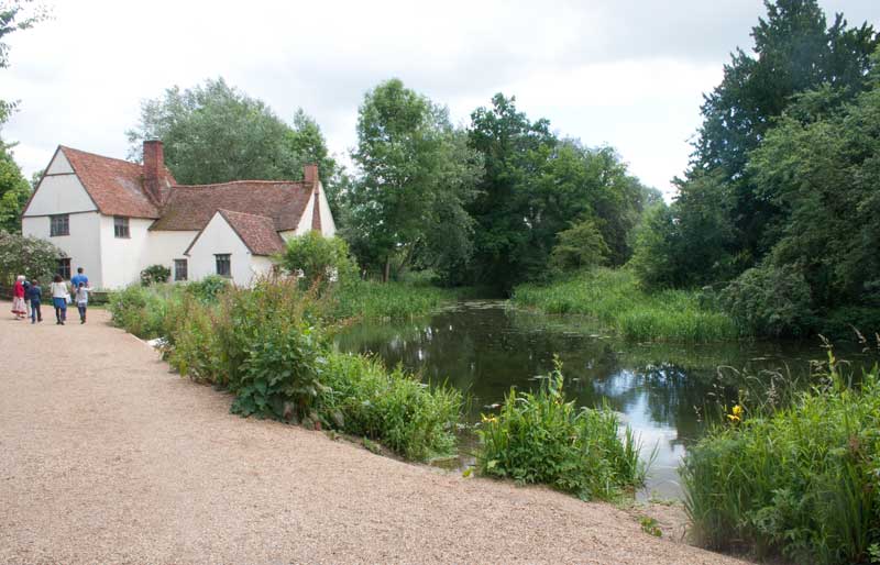 Site of the Haywain painting. 