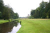 Fountains Abbey from the water gardens of Studley Royal