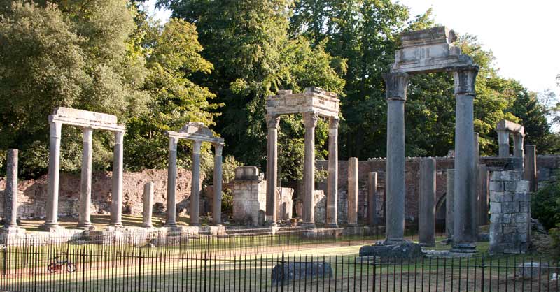 Roman temple folly 