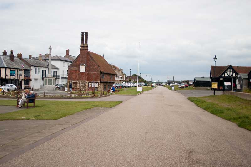 Moot Hall by the prom at Aldeburgh.  