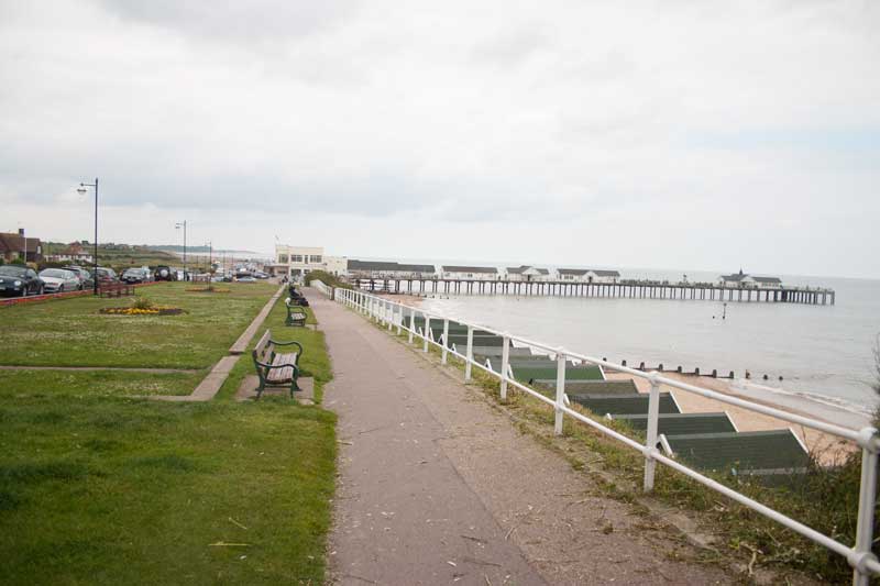 Southwold pier and beach 