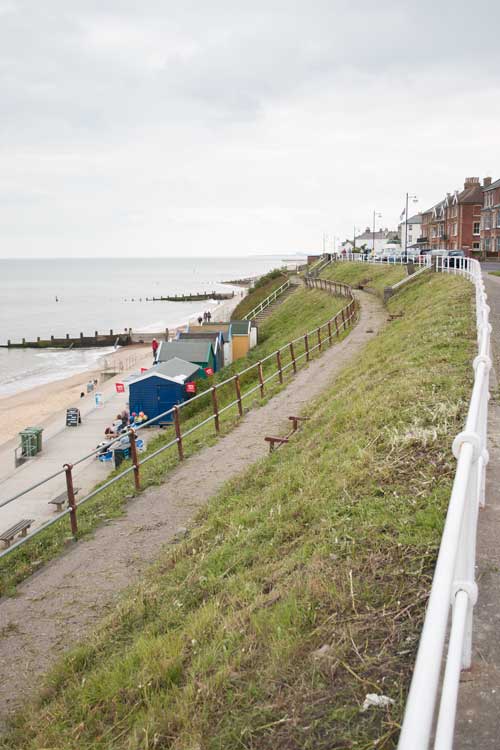 Path down to Southwold beach 