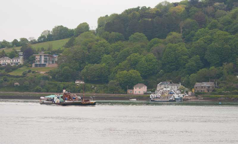 Paddle steamer Kingswear Castle at Dartmouth 